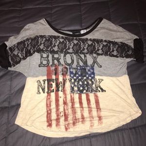 Bronx New York Crop Top
